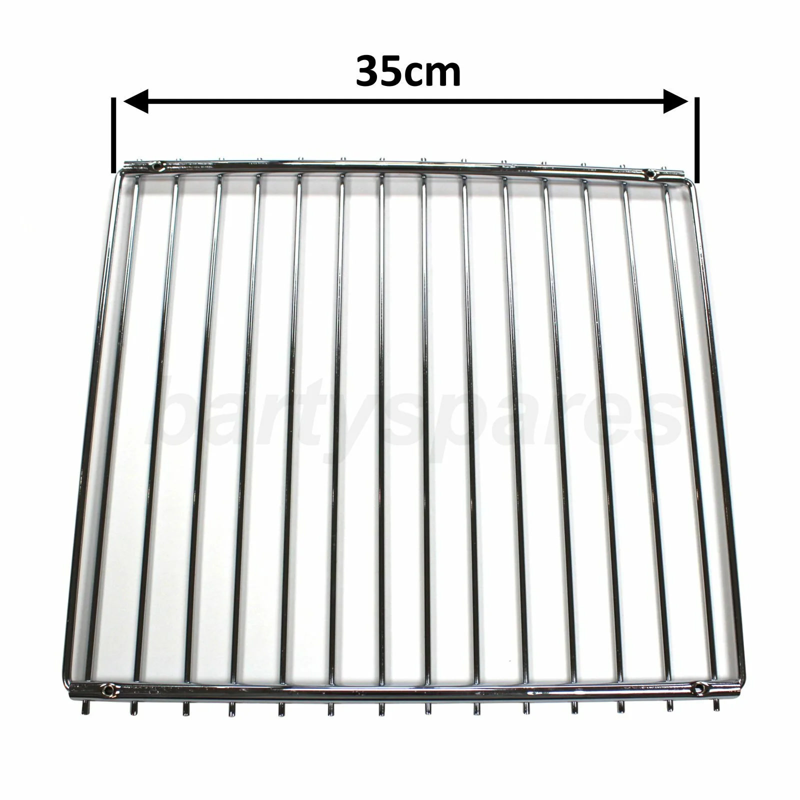 2 x UNIVERSAL Adjustable Screw Secured Oven Cooker Shelf Grills 350mm To 610mm - Image 5