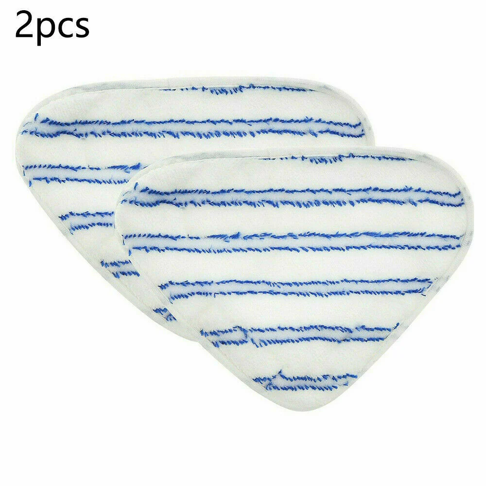2 x Washable Textile Microfibre Steam Mop Pads For Hoover Steamjet AC33 S2IN1300