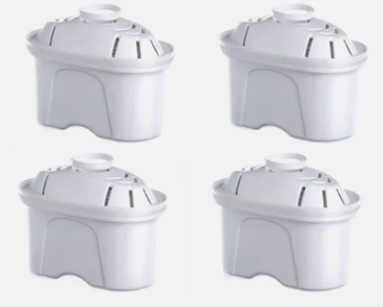 4 x  Filter Cartridge for BRITA Water Jug  Aluna Maxtra, Maxtra +, Laica Bi-Flex and Bosch Tassimo