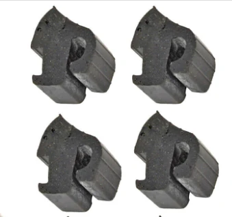 4 x INDESIT  Oven Cooker Rubber Pad Pan Grid Stand Support / Hob Buffer