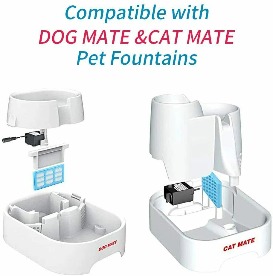 6 Cat Mate, Dog Mate Pet Fountain Fresh Drinking Water Purification Filters - Image 3