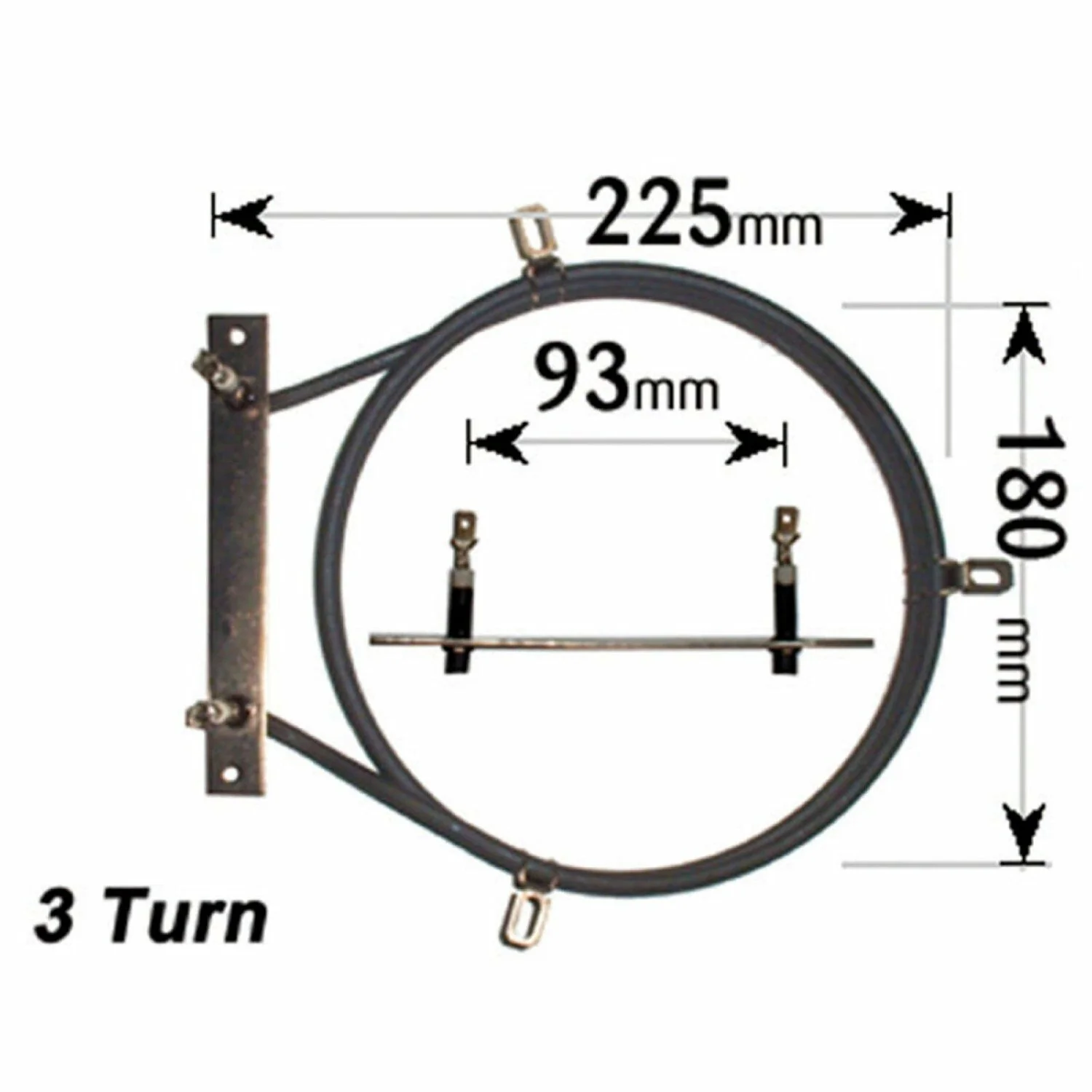 AEG Zanussi Electrolux Firenzi Fan Oven Cooker Element 2500W 3117704001 - Image 3