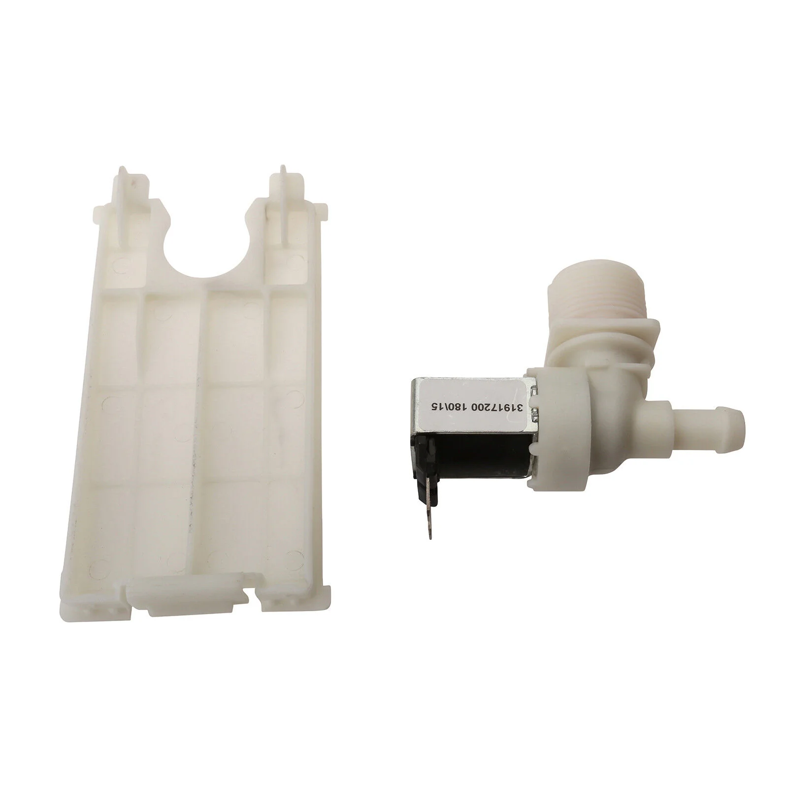 Genuine Bosch Cold Water Single Inlet Solenoid Valve : 90 Deg. With 12mm Bore Outlet 167025