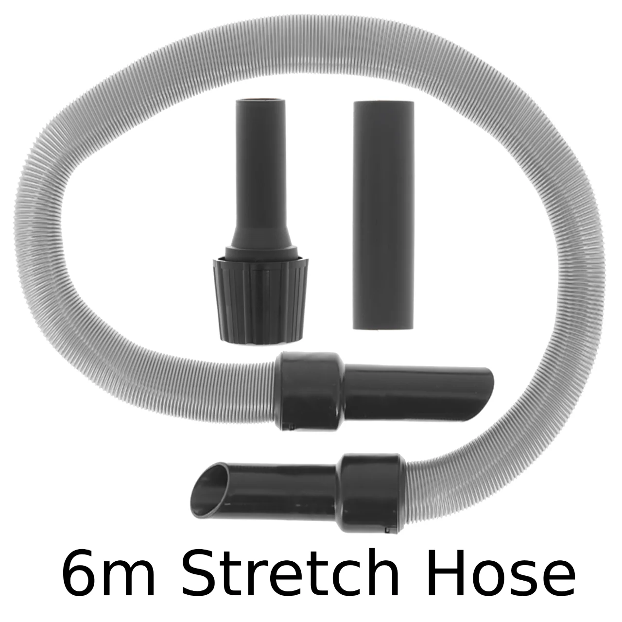 6m Extra Long Extension Pipe Hose Kit for BOSCH , SEBO , KARCHER , SHARK Vacuum Cleaner Hoover & Adaptors