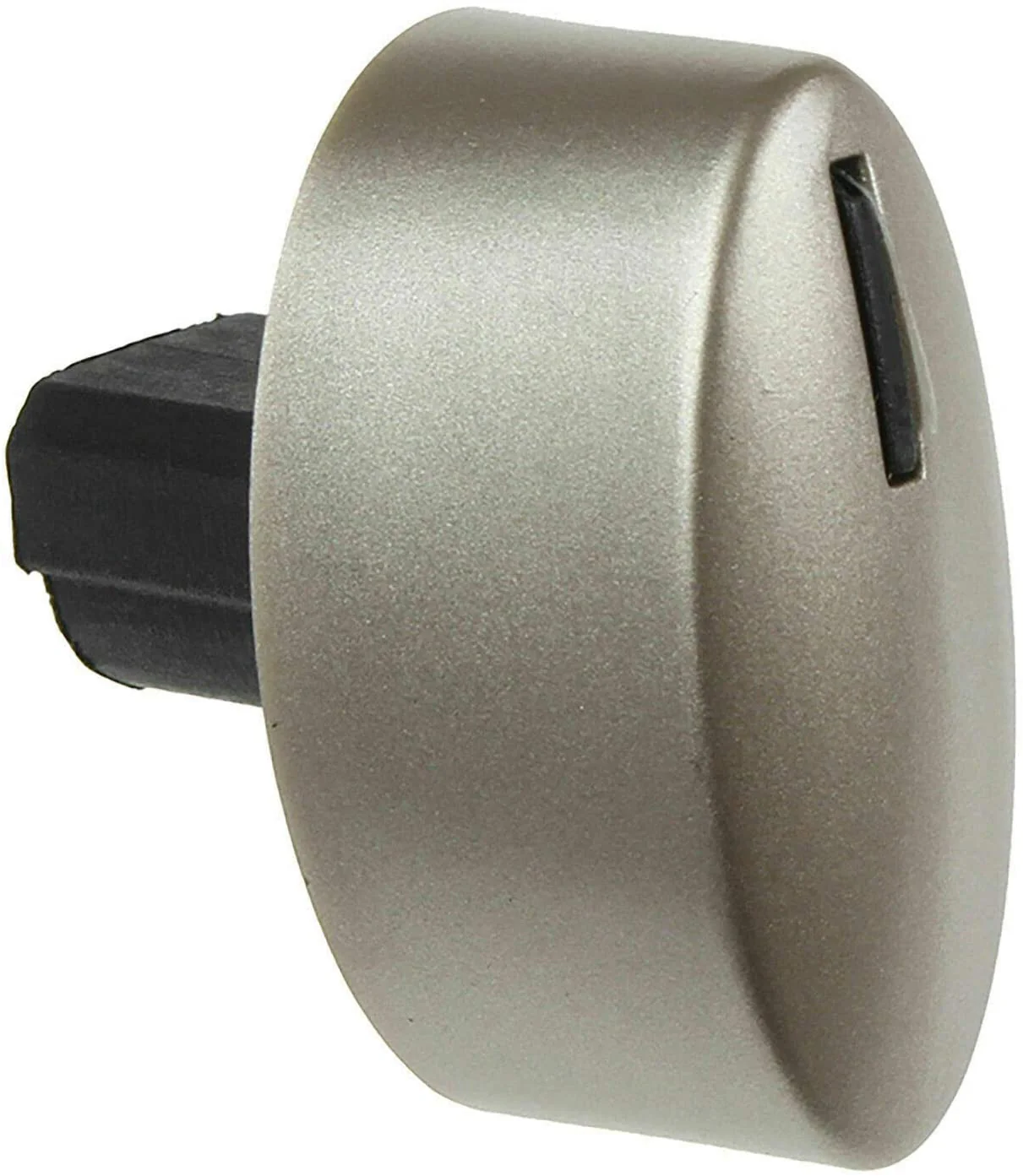 TWO x NEFF Control Knob Button Hob Silver Oval Dial 189685 004168 - Image 2