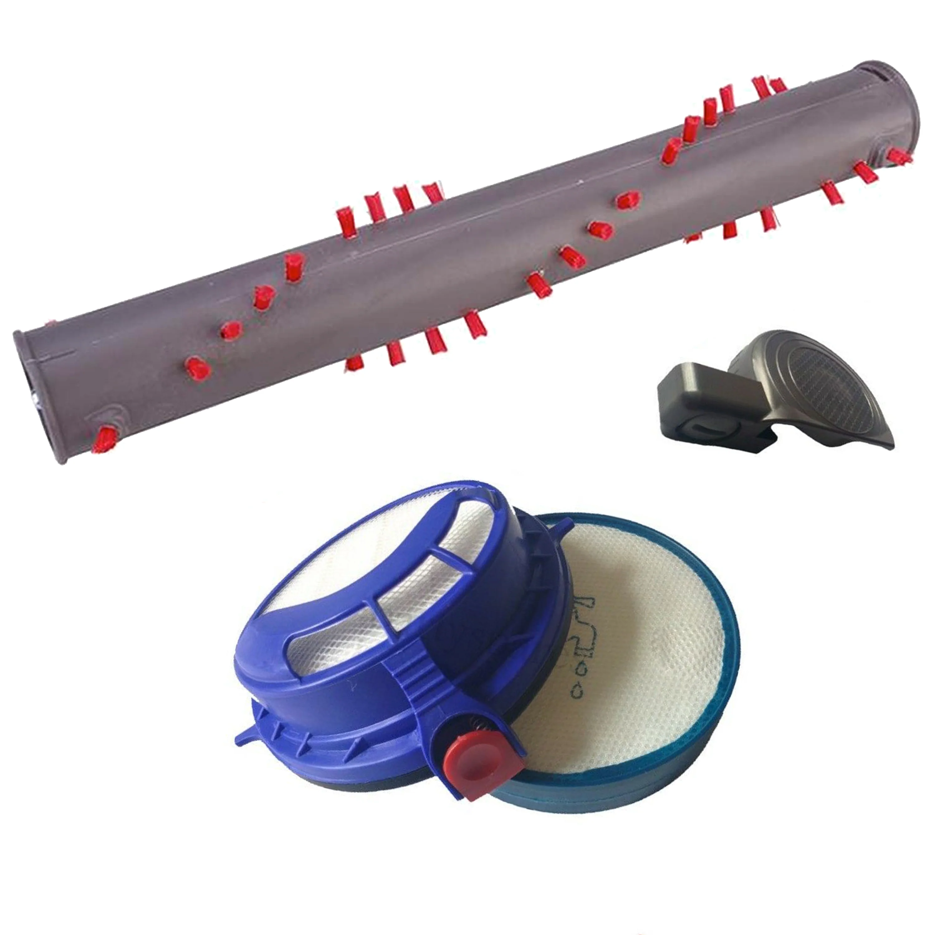 Dyson DC25 Vacuum Brush Bar / End Cap & Hepa / Washable Filter Kit