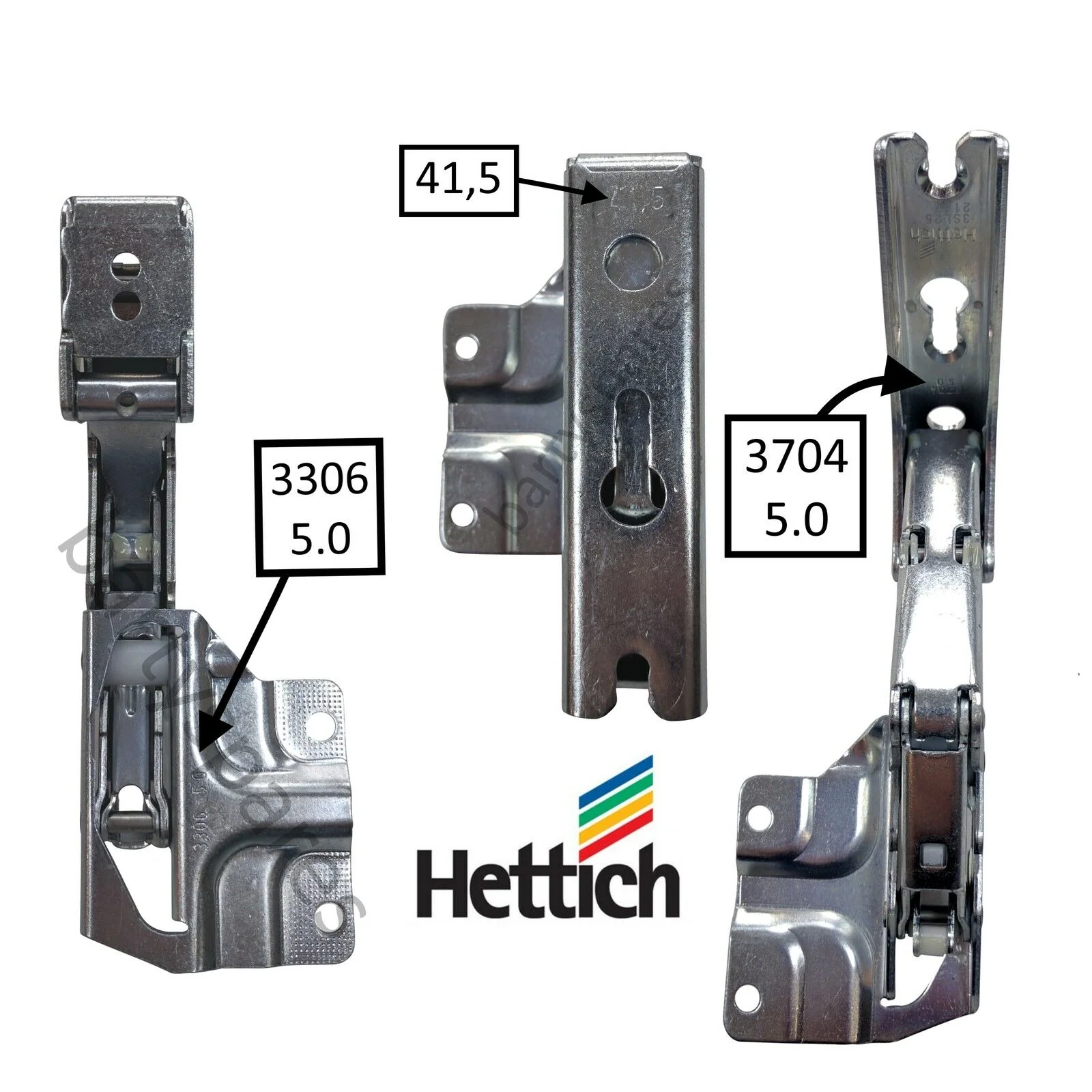 Fridge Freezer Door Hinge Kit for Bosch Neff Fridge 267189 267190 12004051 - Image 3