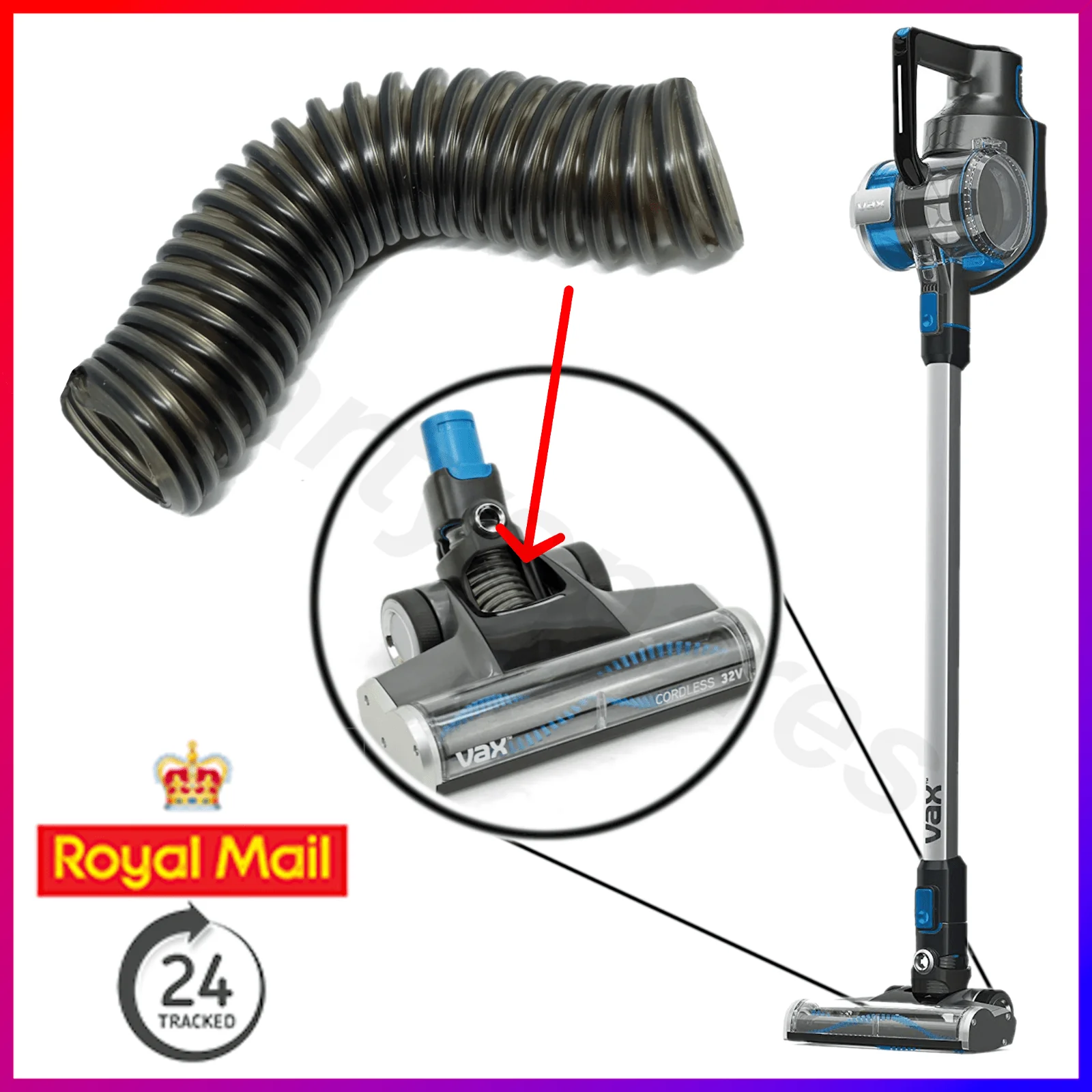 Tool Kit & Floor Head Repair Hose Tool Tube for Vax Blade Stick Cordless Vacuum - Image 3