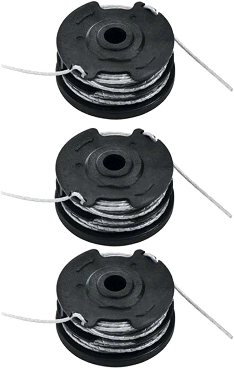 Three Genuine Bosch Art 24 27 30 30-36 Twin Strimmer Trimmer Cutting Line Spool Feed - Image 2