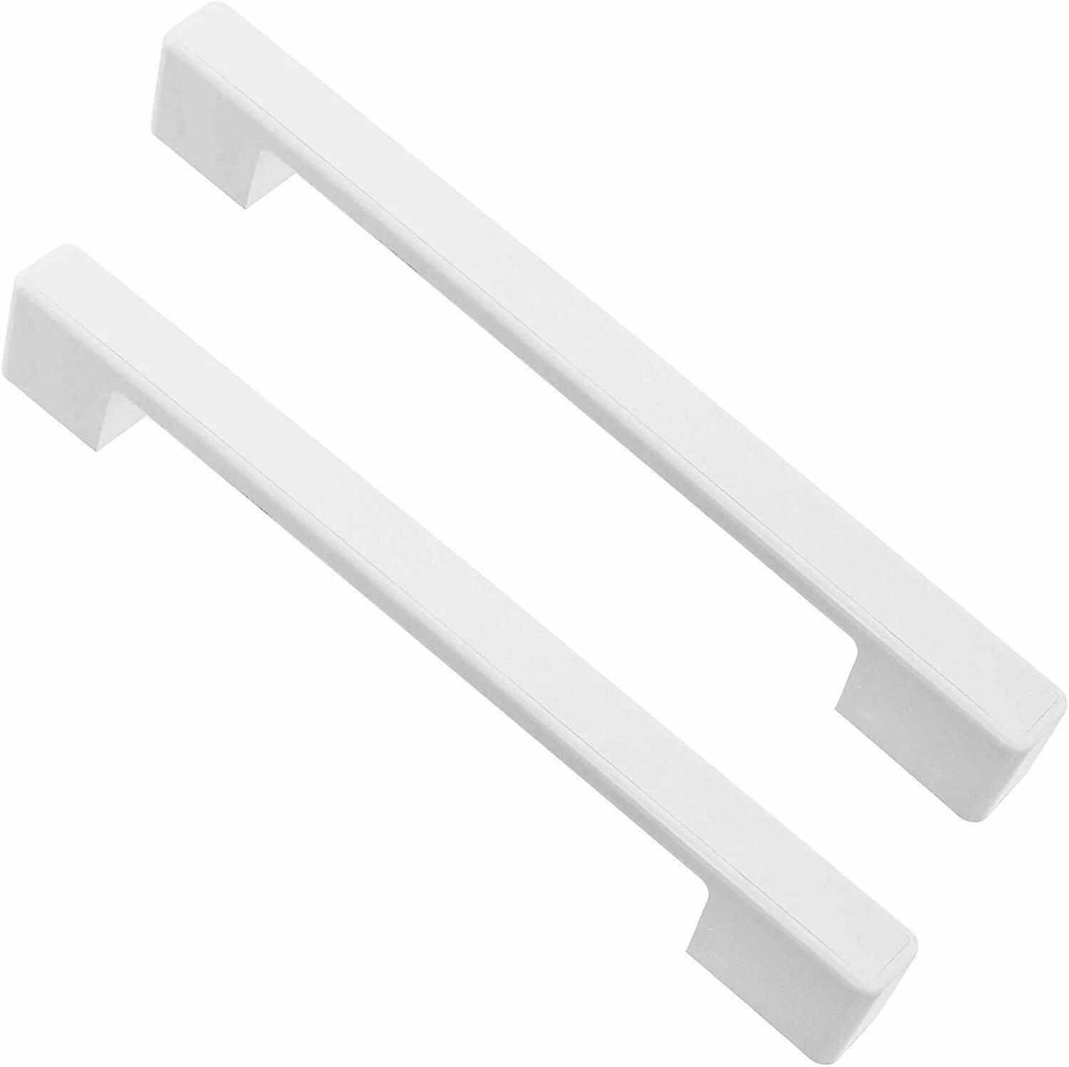 Two Universal Chest Freezer / Commercial Fridge Refrigerator Door Handle 320mm White