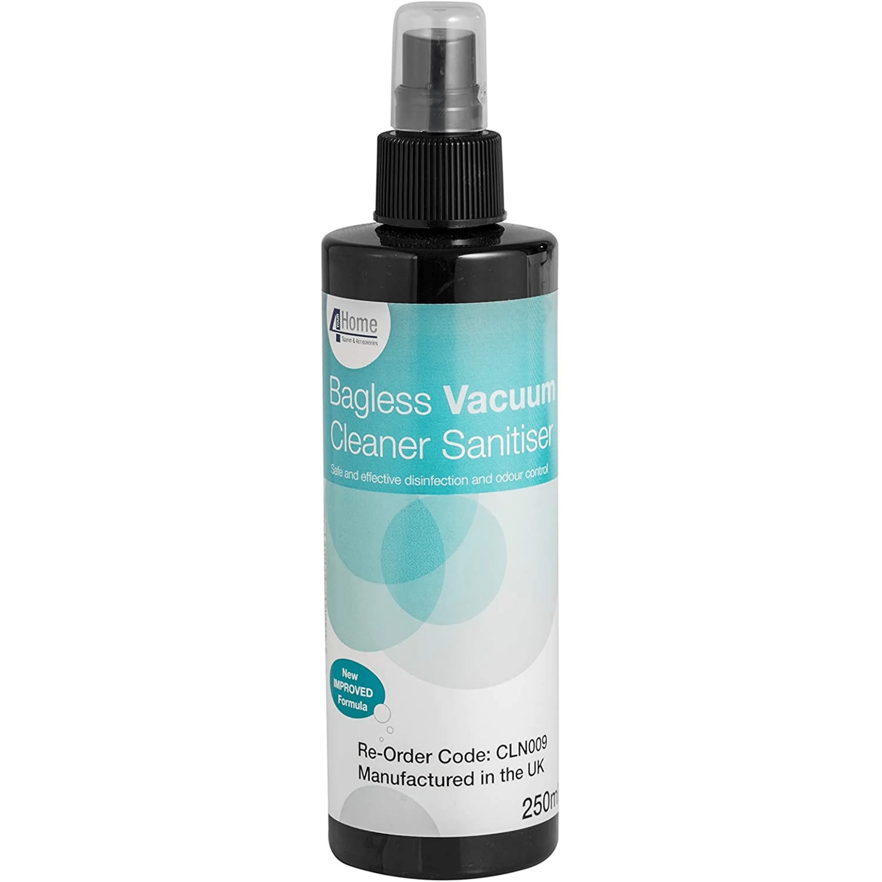 Disinfectant Odour Control Sanitiser Spray For Bagless Vacuum Cleaners 250ml