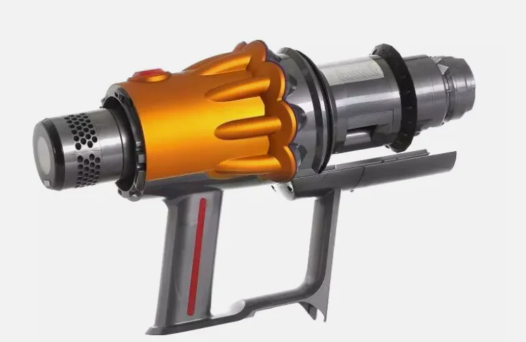 Dyson V12 Main Body & Big Cyclone Assembly Yellow SV30 Detect Slim Vacuum Cleaner 971640-02