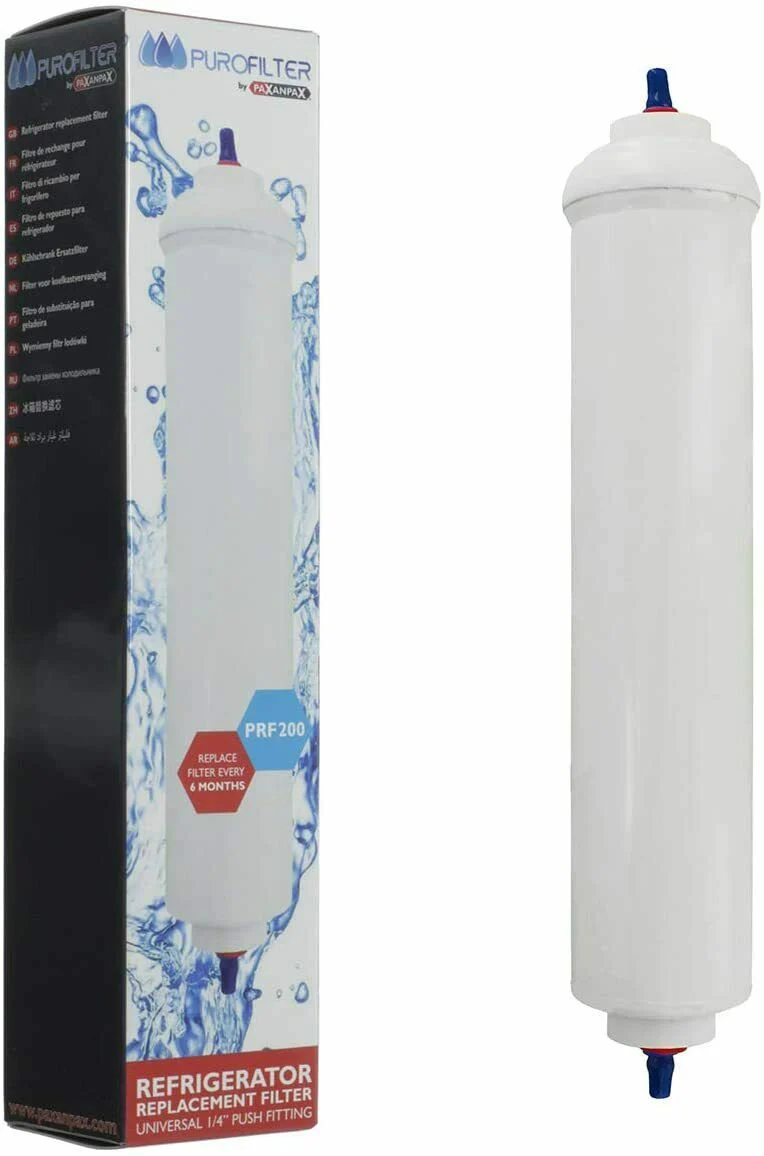 Filter External In-Line American Fridge Freezer with ice and water dispenser