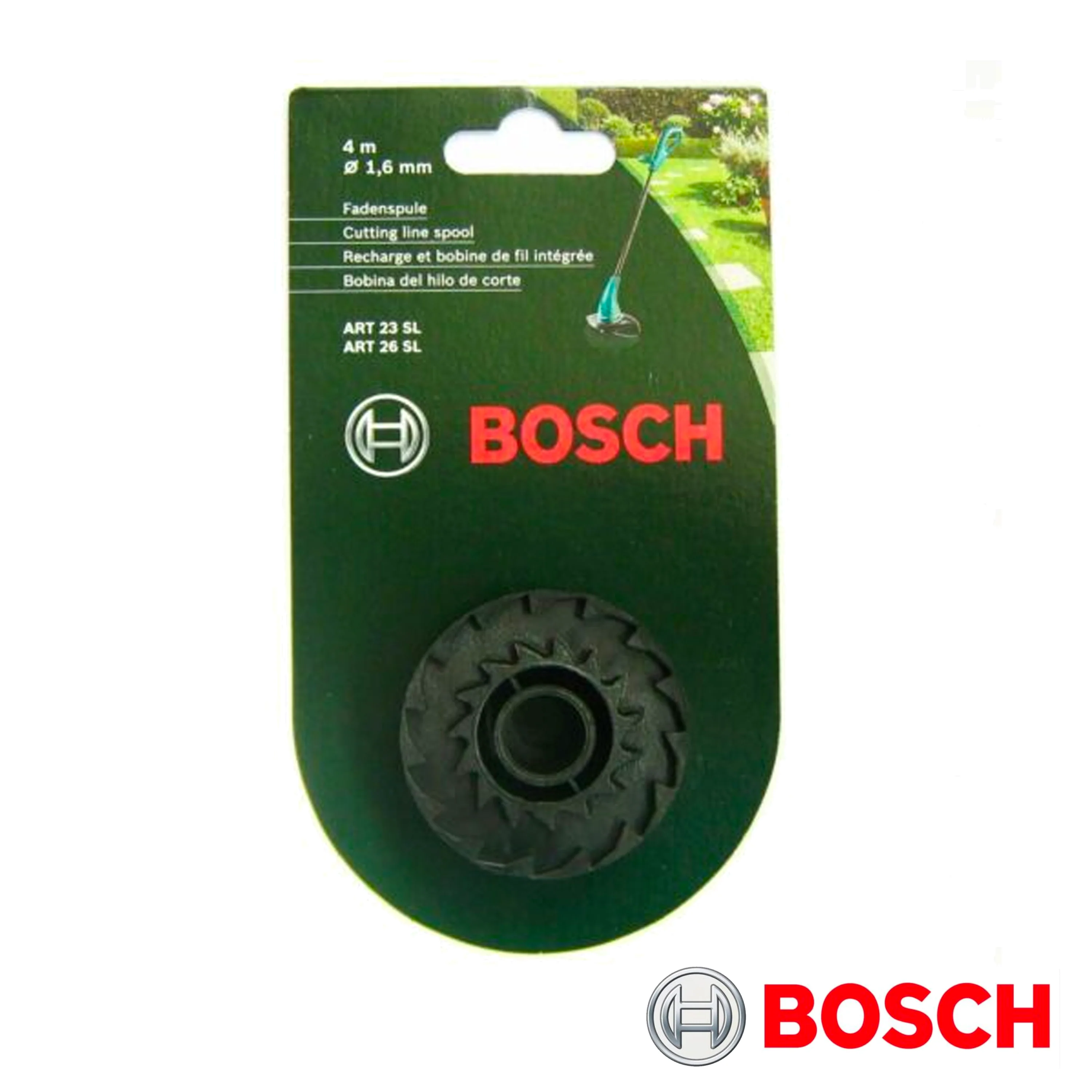 Genuine Bosch ART 23 / 26 SL Spool with Line 4m x 1.6mm F016800385 strimmer F016800569 - Image 3