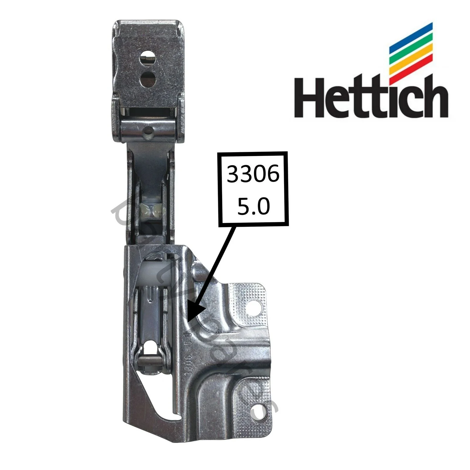 Genuine Bosch Integrated Fridge Freezer Door Hinge LOWER LEFT or UPPER RIGHT - Image 3