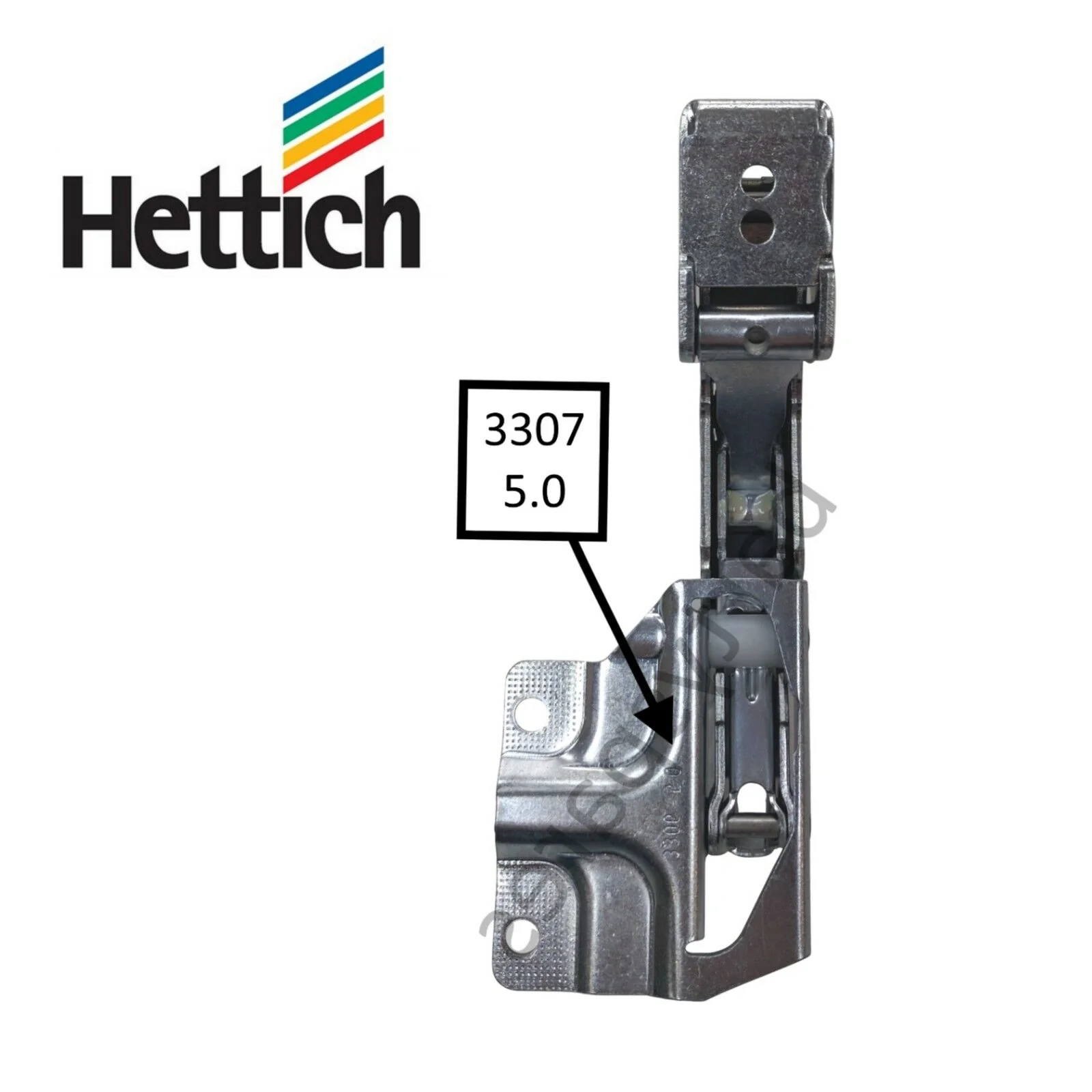 Genuine Bosch Neff Fridge Freezer Door Hinge UPPER LEFT or LOWER RIGHT 267189 - Image 5