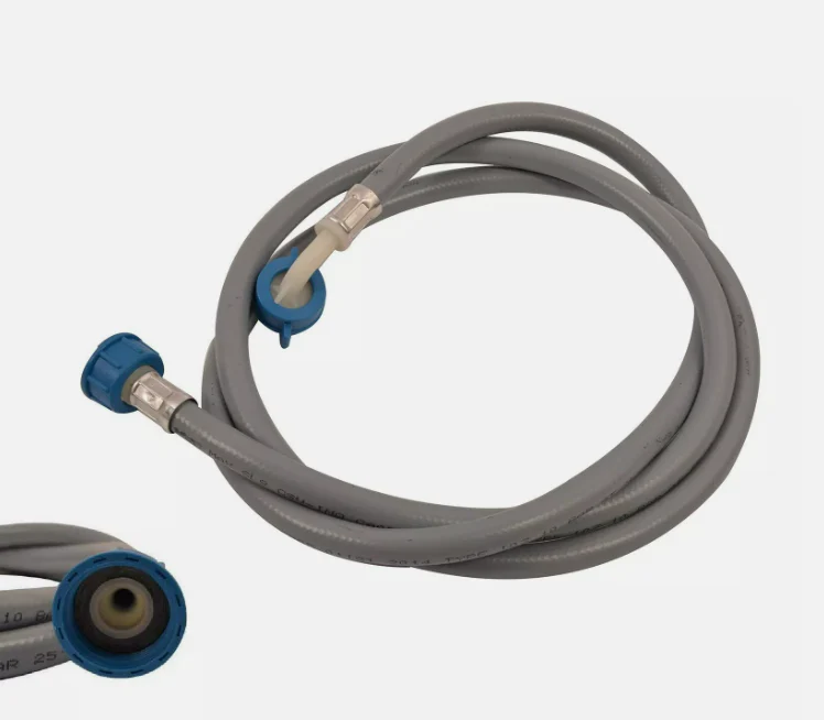 Genuine Hotpoint, Indesit, Creda, Ariston,Whirlpool Washing Machine Dishwasher Cold Blue Fill Hose 2m C00112667