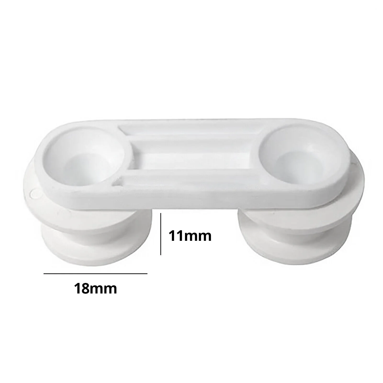 Genuine Original AEG, Electrolux & Zanussi ESI600B, DH100, DW927, BDW203 Type Dishwasher Basket Runner Wheel Support - Image 3