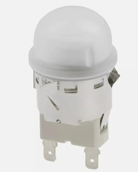 Genuine Original Bosch HBG; Neff B47-B78; Siemens HB6, HB8 StudioLine Series 34mm Diameter Type Oven High Temperature Complete Halogen Lamp Light Bulb Assembly (40W, 230V-240V)