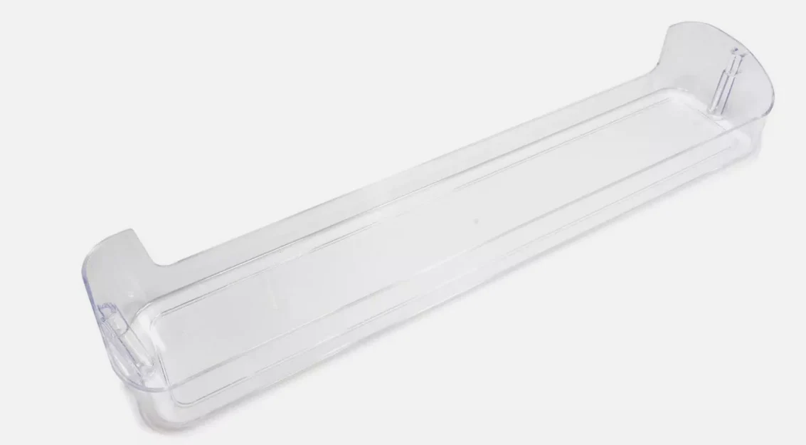 Genuine Smeg Fridge Freezer Door Lower Bottle Holder Bar Shelf Clear Plastic 543269