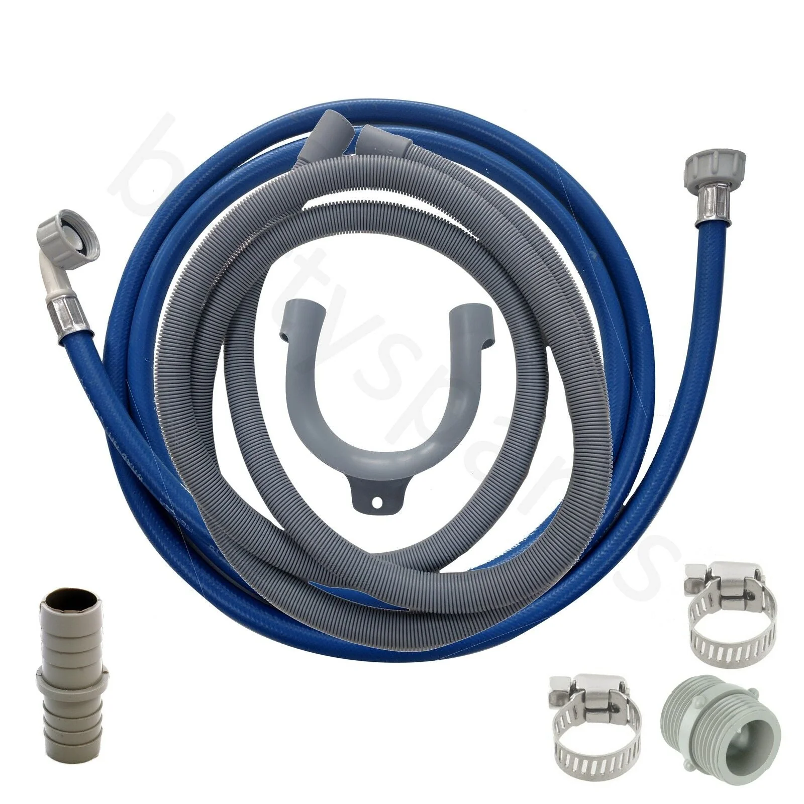 HOOVER / CANDY  Washing Machine Fill Water & Waste Drain Hose Extension Kit 2.5m