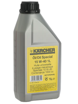 Karcher Pressure Washer High Performance 15 W-40 Engine Pump Oil 1 Litre Bottle 62880500