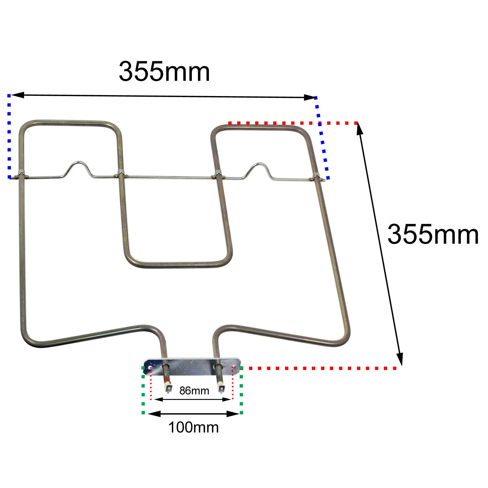 Lower Bottom Element for LAMONA Oven Cooker 1300W LAM3207 LAM3208 - Image 2