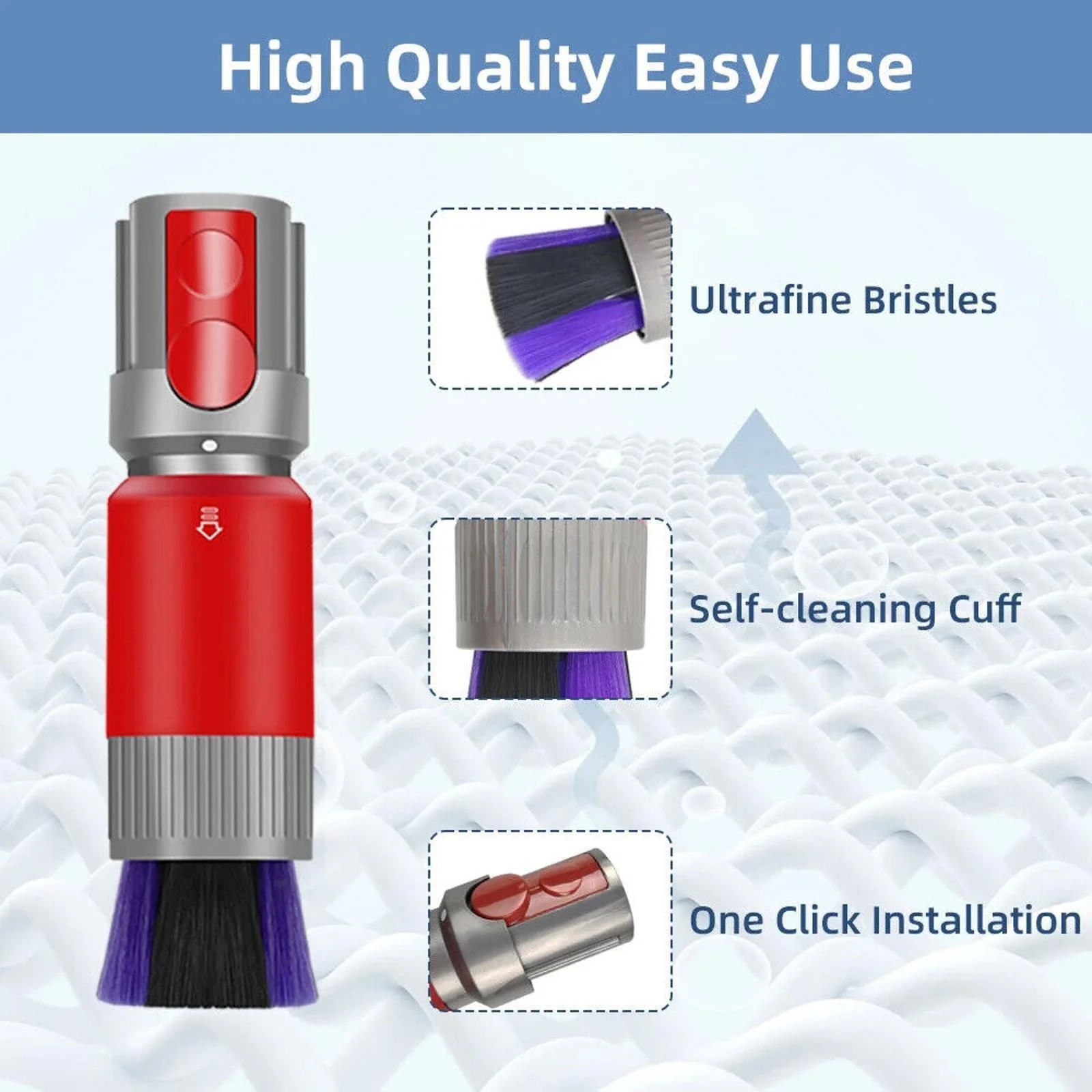 for Dyson V7, V8, V10, V11, V12, V15 Series Scratch-Free Dusting Brush Vacuum Cleaner FREE UK DELIVERY - Image 8
