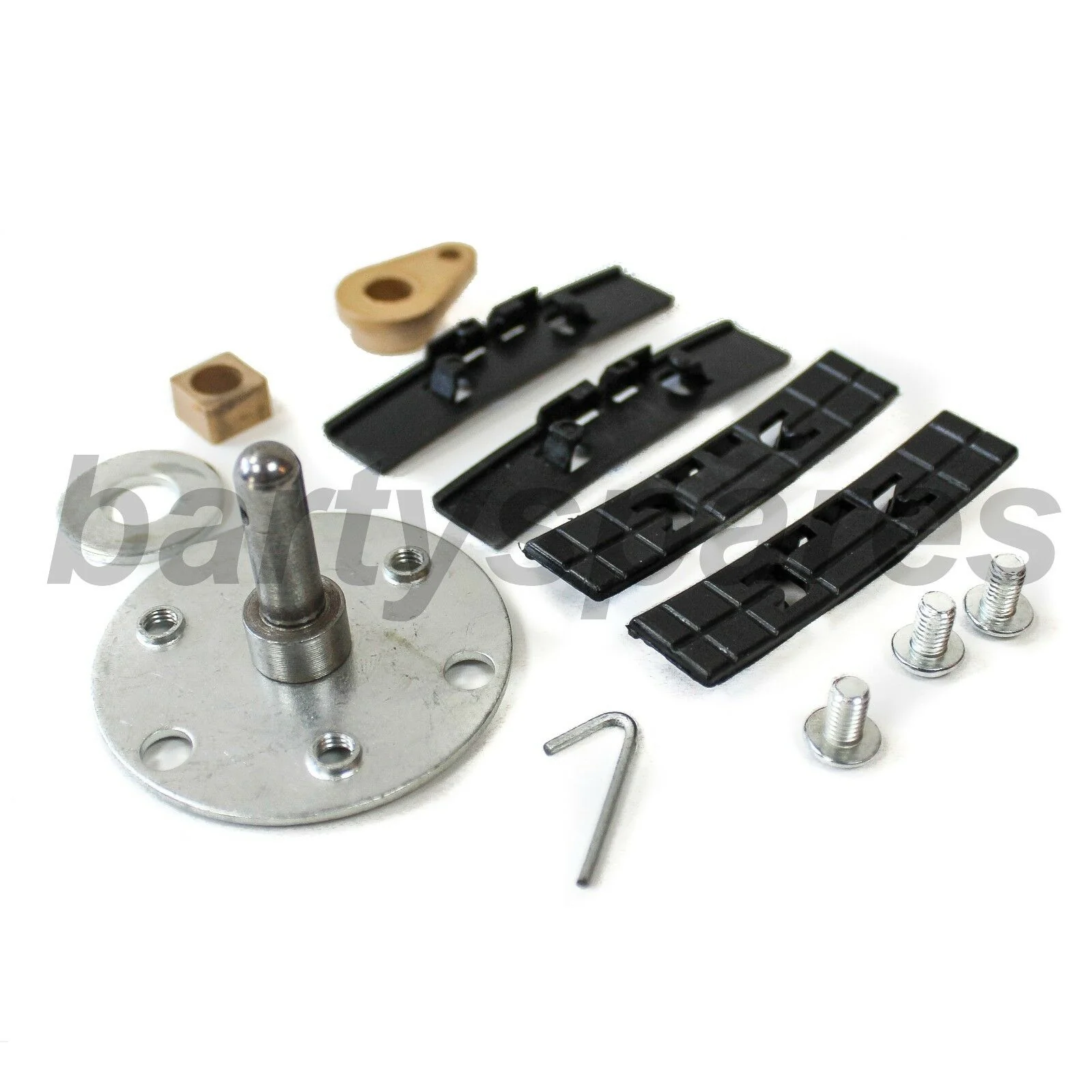 Tumble Dryer Drum Shaft Bearing Repair Kit for Hotpoint TVM560 Front & Rear